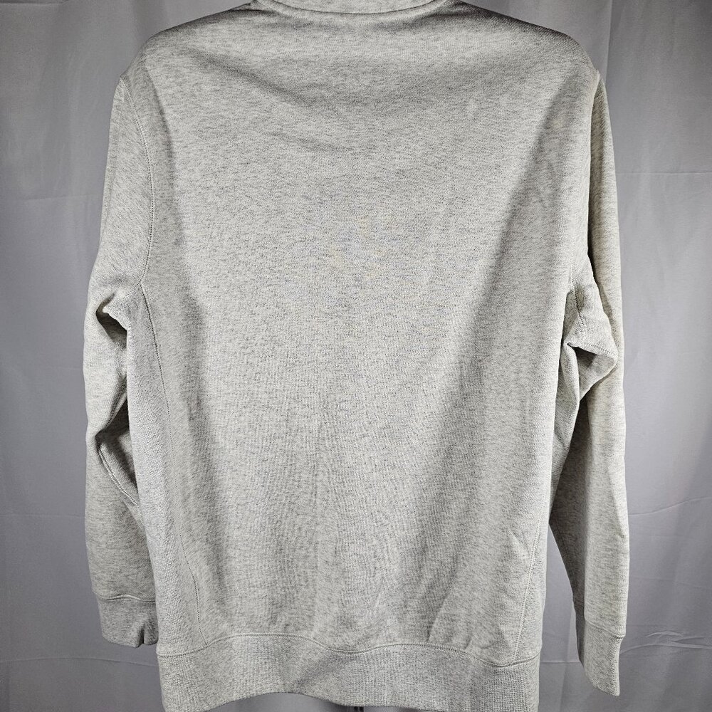 Cremieux Mens Heather Grey 1/4 Zip Fleece Pullover Size L NWT - Picture 4 of 8